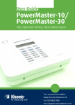 Visonic POWERMASTER-10 User guide
