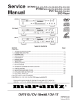 Marantz DV7010 Service manual