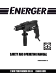 Energer ENB463DRL Instruction manual