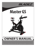 BLADEZ Master GS Owner`s manual