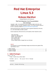 Red Hat ENTERPRISE LINUX 4 - USING BINUTILS System information