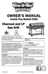 Char-Griller 5252 Owner`s manual