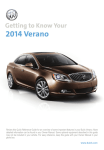 Buick Verano 2014 System information