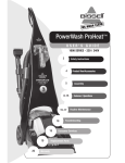 Bissell 1698 User`s guide