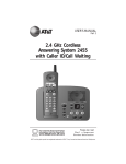 AT&T 2455 User`s manual