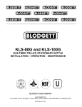 KLS-80G and KLS-100G