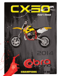 Cobra CX50 2014 Specifications