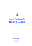ACRONIS MIGRATE EASY 7.0 User`s guide
