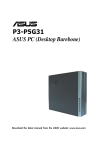 Asus P3-P5G31 Specifications