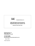 Cambridge Audio DAB300 Specifications