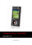 Callaway Golf UPRO GO User guide
