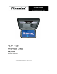 Directed Electronics OHD1502 Installation guide