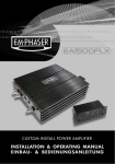 EM Phaser EA1500FLX Specifications