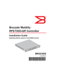 Brocade Communications Systems RFS7000 Installation guide