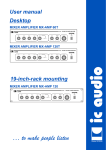 Audio Pole CDR 5 User manual