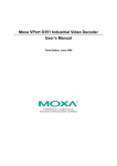 Moxa Technologies VPort 2310 User`s manual