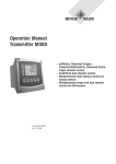 Mettler Toledo M300 ISM Specifications