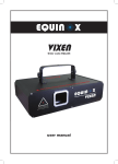 Equinox Systems EQLA36 User manual