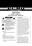 Elmo TND4004 Instruction manual