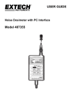 Extech Instruments 407355 User guide