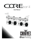 Chauvet LX-15 User manual