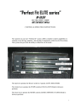 Classic AutoAir Perfect Fit-Elite Series Operating instructions