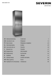 SEVERIN Cabinet freezer Product data