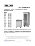 Vulcan-Hart VBP7I ML-126358 Service manual