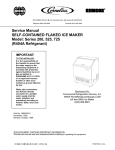 Cornelius I Series Service manual