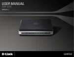 ActionTec 54 Mbps Wireless Multiport Print Server User manual