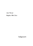 BELGACOM Belgafax 180s User manual