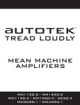 Autotek 2050.4 Specifications