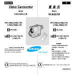 Samsung VP-L700U Specifications