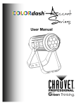Chauvet COLORdash Accent Series User manual