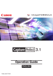 Canon CAPTUREPERFECT 3.1 User`s manual