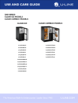 U-Line 2000 Series Troubleshooting guide