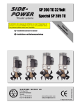 Side-Power SP 155 TC i User`s manual