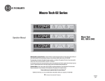 Crown IQ-PIP-SMT Instruction manual