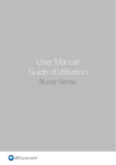 Blueair Sense User manual