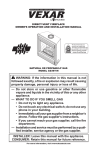 Vexar CD36T-M Installation manual