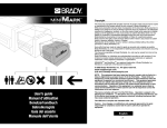 Brady MINIMARK Instruction manual