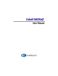 Cobalt Digital Inc Cobalt NASRaQ User manual