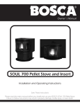 Bosca SOUL 700 Owner`s manual