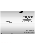 Samsung DVD-M104 Specifications