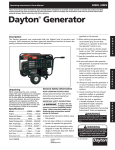 Dayton 2ZRP8 Operating instructions