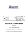 Euphonix DF64 Digital Frame Specifications