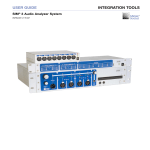 Meyer Sound SIM 3 User guide