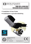 Side-Power SX80/185T User guide