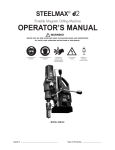 Rockies Global Marketing SteelMax D2 Operator`s manual