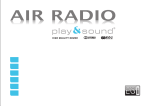 Air radio 41001 User`s manual